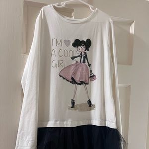 Girls Dress with Tule